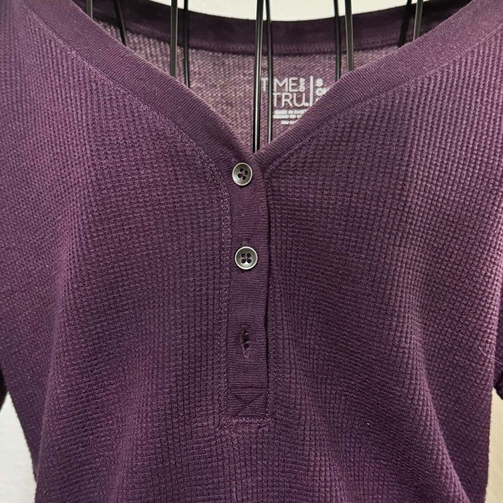 Purple Long Sleeve Top - Picture 6 of 6